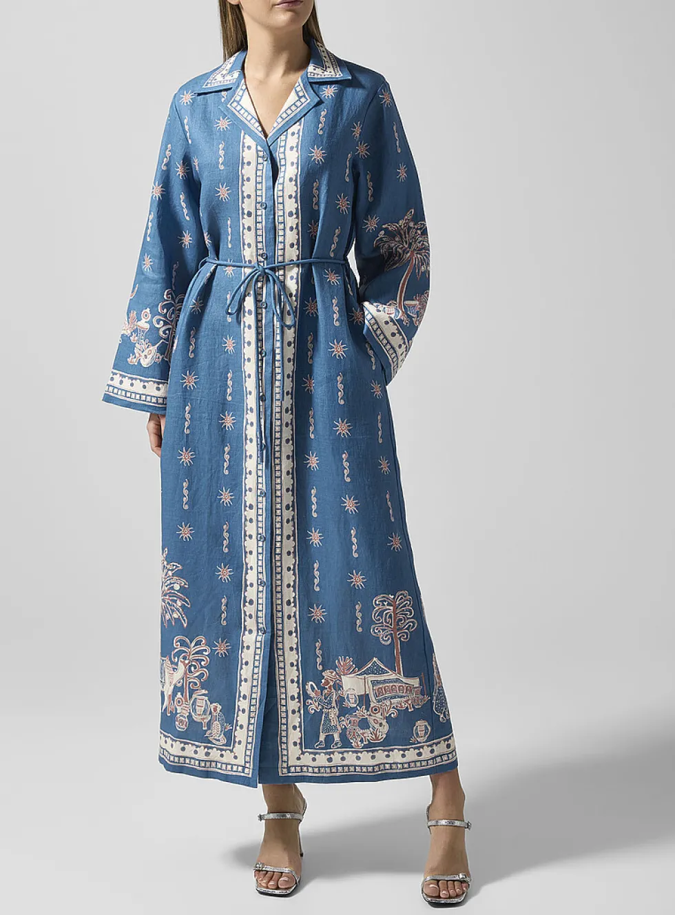 Acacia pure linen shirtdress