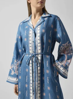 Acacia pure linen shirtdress