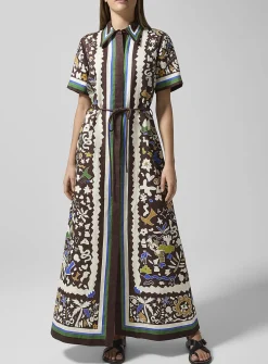 Acacia pure linen shirtdress