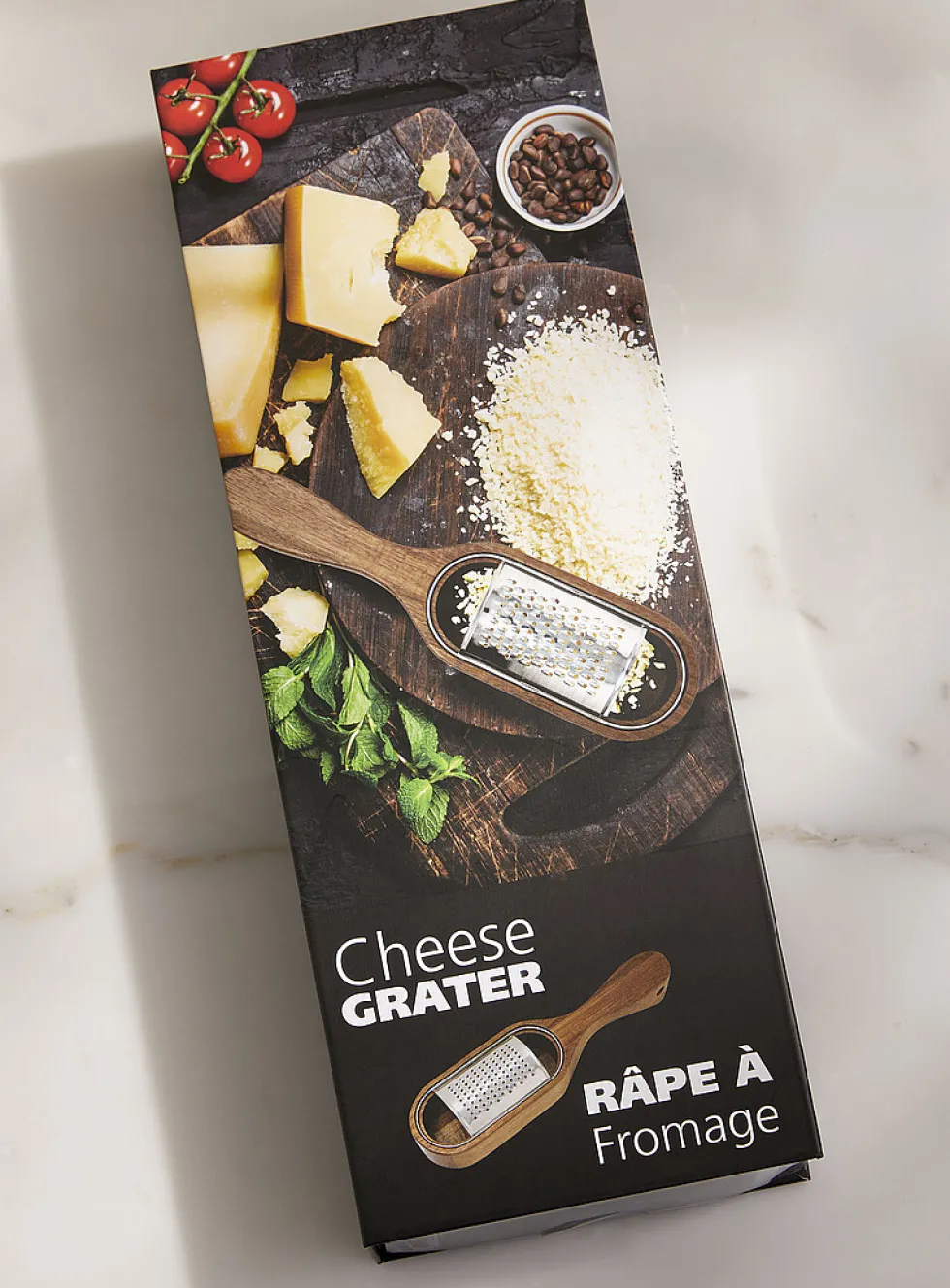 Acacia wood cheese grater set