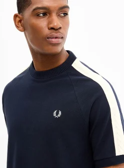 Accent raglan-sleeve T-shirt