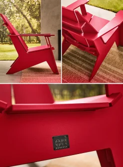 Adirondack armchair