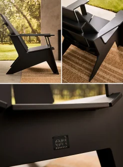 Adirondack armchair