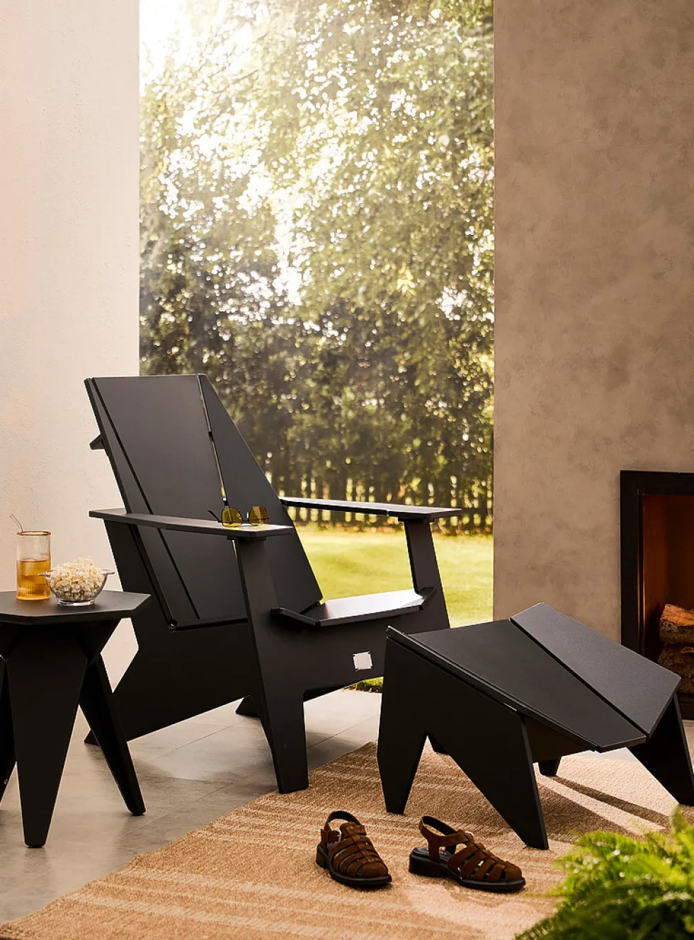 Adirondack armchair