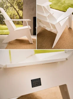 Adirondack armchair