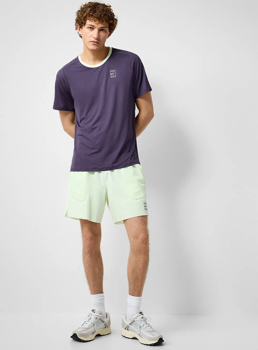 Advantage stretch tennis shorts