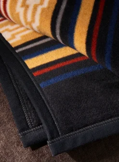 Adventure stripes and patterns throw
