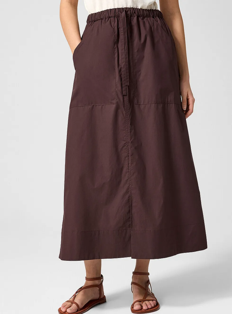 Agadir poplin skirt