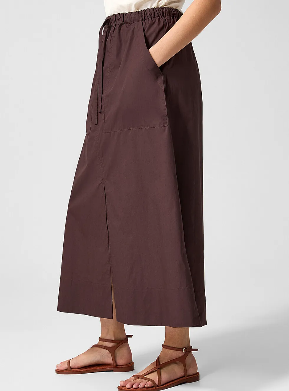 Agadir poplin skirt