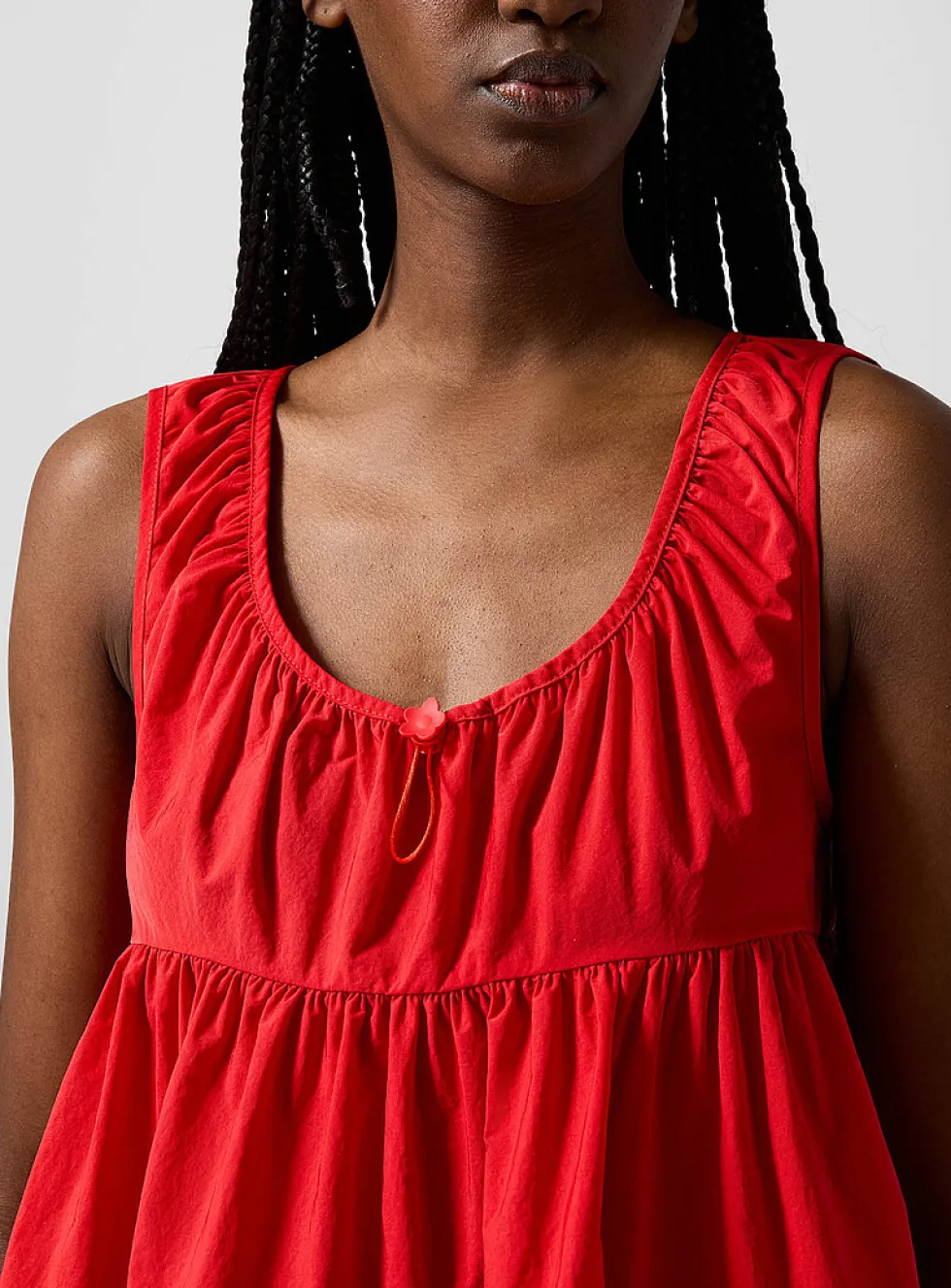 Aino tiered minidress