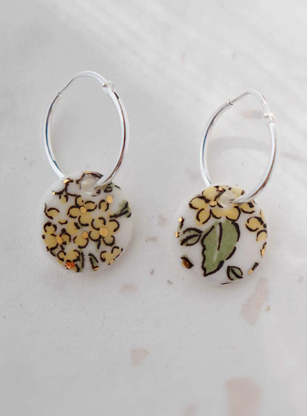 Airi porcelain earrings