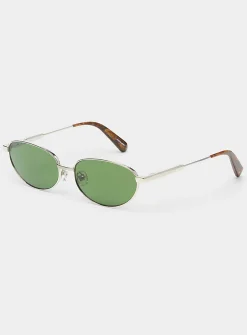 Alba sunglasses with green lenses