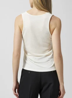 Albia wool-blend plunging neckline cami