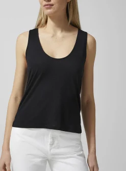 Albia wool-blend plunging neckline cami