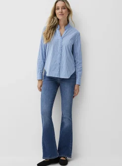 Ali medium-indigo stretch jean