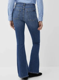 Ali medium-indigo stretch jean