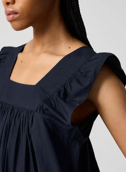 Alina ruffled maxi dress