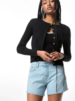 A-line mom short