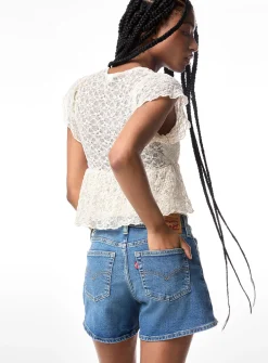 A-line mom short