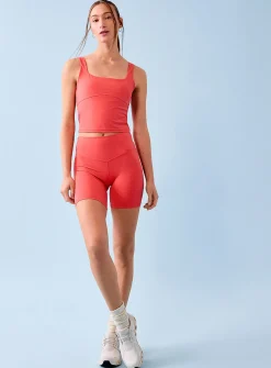 AllTheForm curved waist cycling short