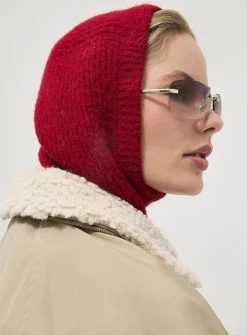 Alpaca wool balaclava