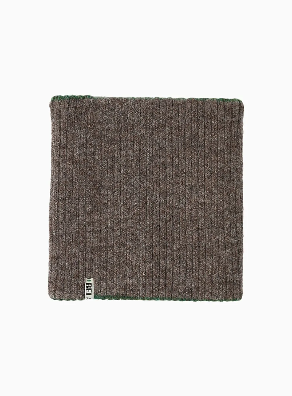 Alpaca wool reversible neck warmer