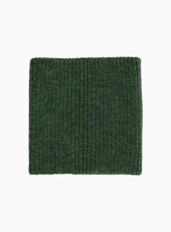 Alpaca wool reversible neck warmer