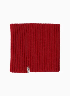 Alpaca wool reversible neck warmer
