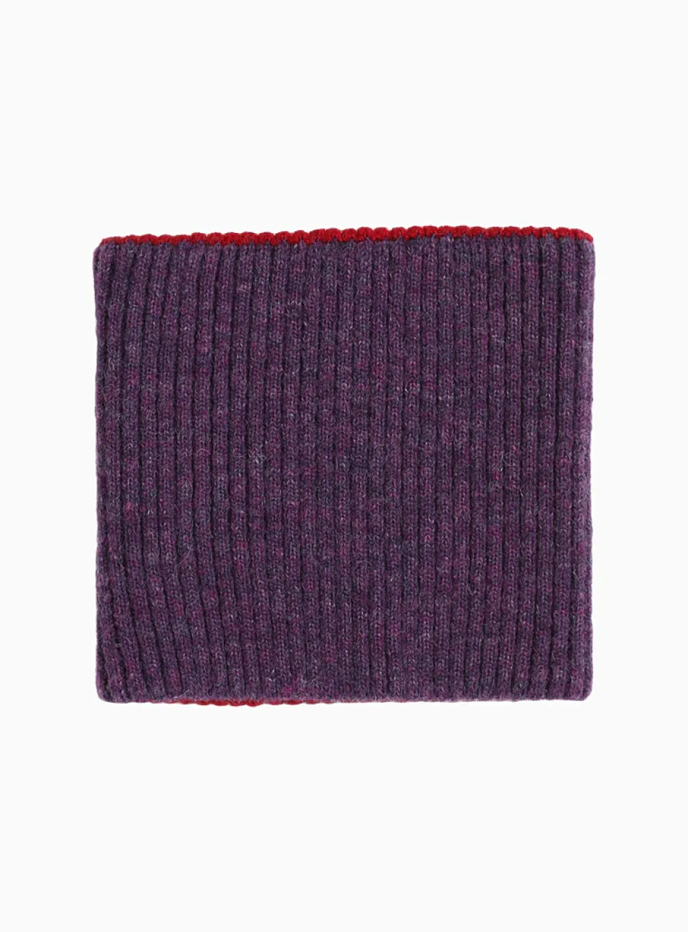 Alpaca wool reversible neck warmer