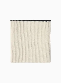 Alpaca wool reversible neck warmer