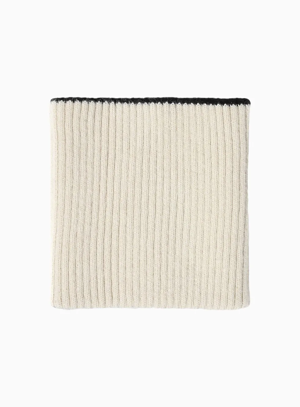 Alpaca wool reversible neck warmer