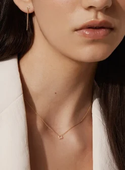 Amalgam gold necklace