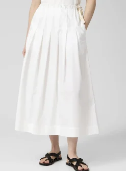 Amalia poplin skirt