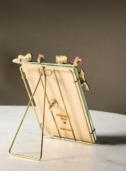 Amber wildflower frame