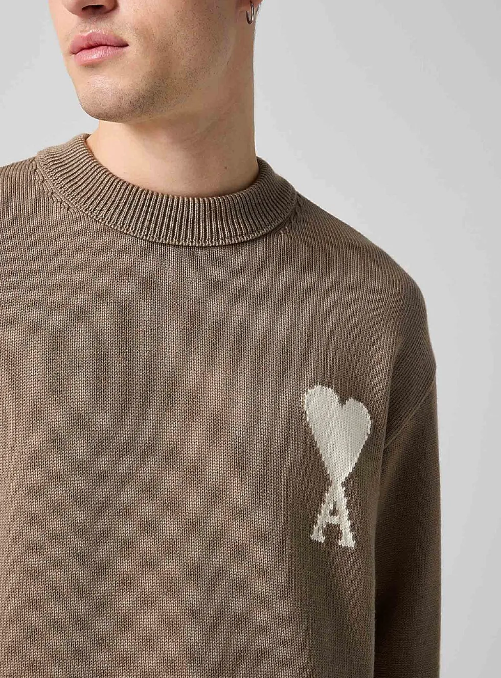 Ami de Coeur jacquard sweater