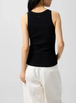 Ami de Coeur logo ribbed cami