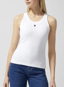 Ami de Coeur logo ribbed cami