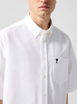Ami de Cœur boxy-fit oxford shirt