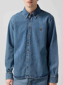 Ami de Cœur faded denim shirt