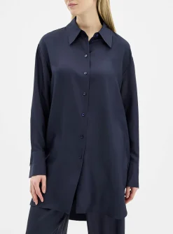 Amplified pure silk shirt