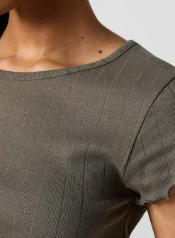 Ana pointelle T-shirt