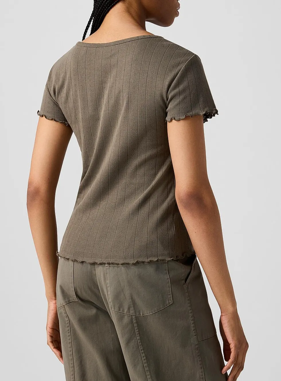 Ana pointelle T-shirt