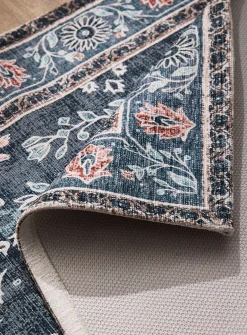 Ancient blooms Perisan-style hallway rug