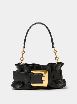 Anthem belted baguette bag