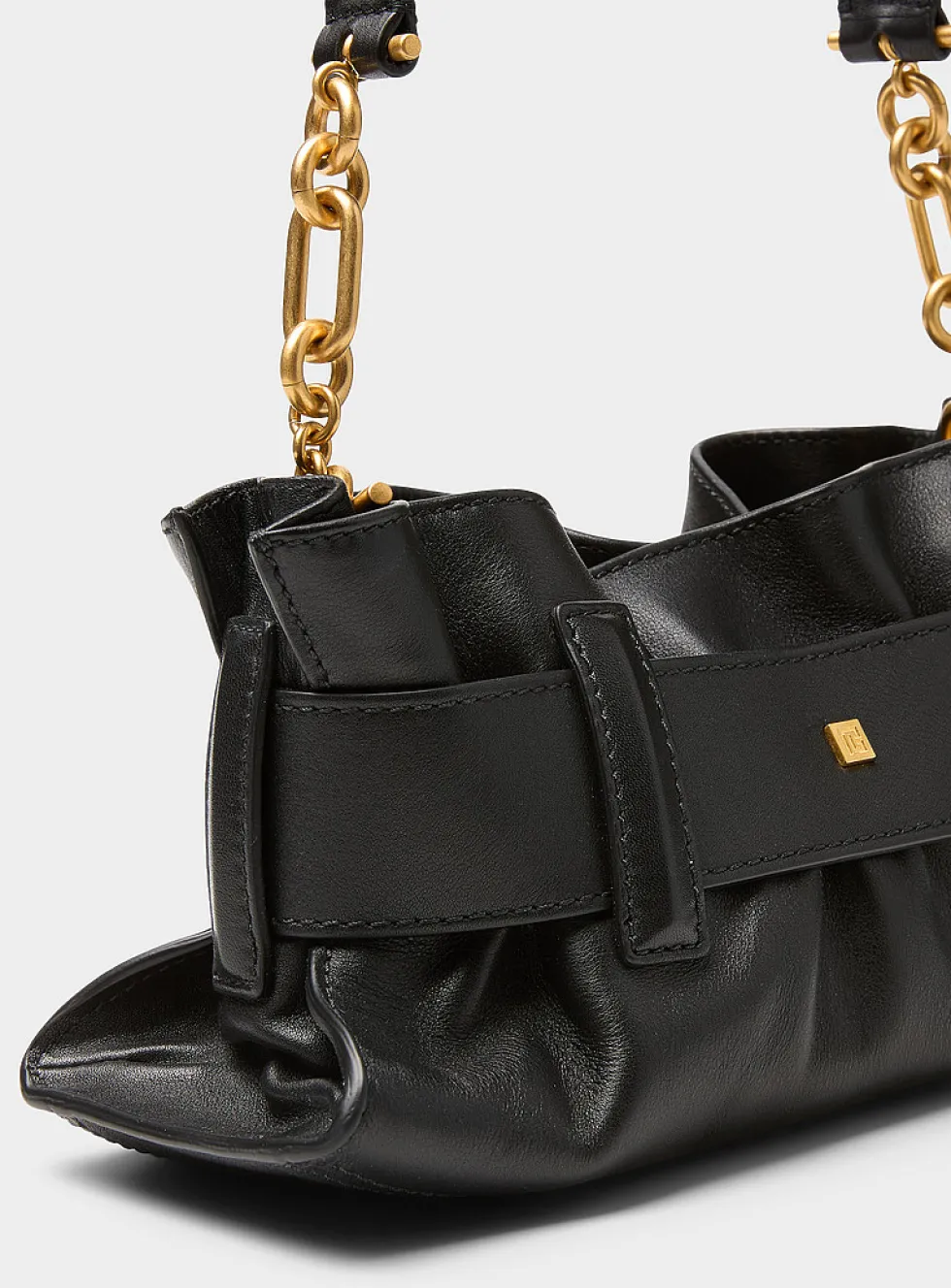 Anthem belted baguette bag