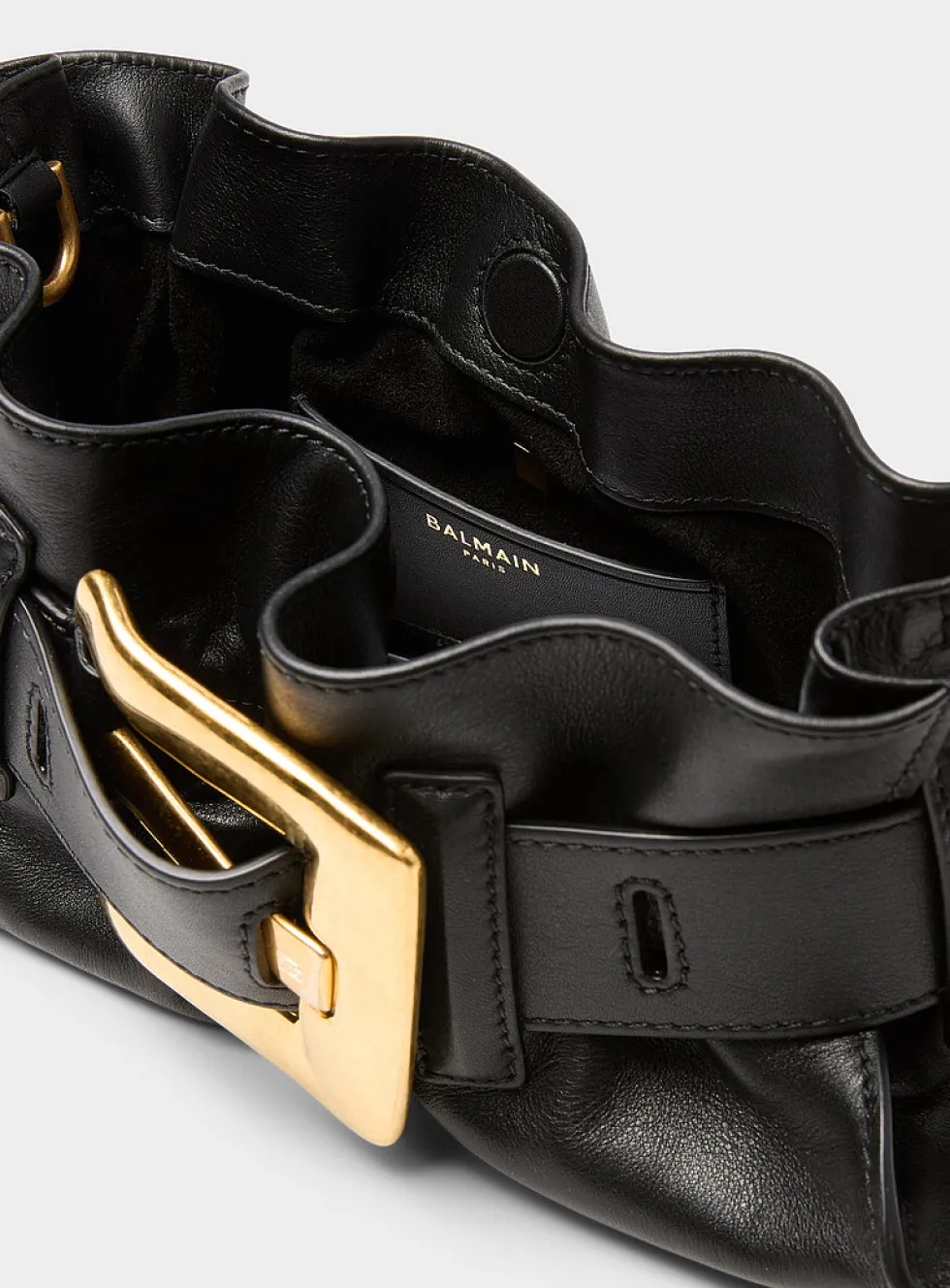 Anthem belted baguette bag