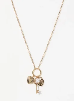 Antique charm chain