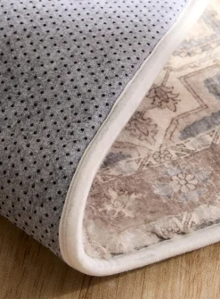 Antique fresco memory foam bath mat