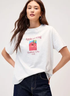 Apple harvest loose T-shirt