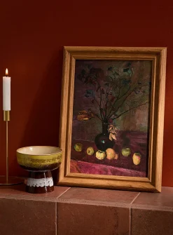 Apples retro art print